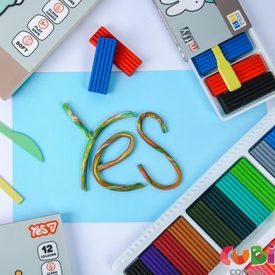 Пластилін Yes, 18 кольорів, 360г "Miffy" (540721)