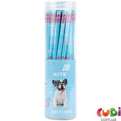 Карандаш графитный с резинкой Kite Studio Pets (SP26-056)