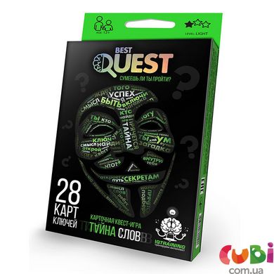 Карточная квест-игра DANKO TOYS BEST QUEST (BQ-01-01U, 02U, 03U, 04)