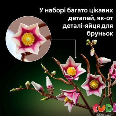 Конструктор Lego Botanicals Ветви магнолии (11510)