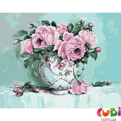 Набор для росписи Розовая свежесть 40 50 см ,10618-AC