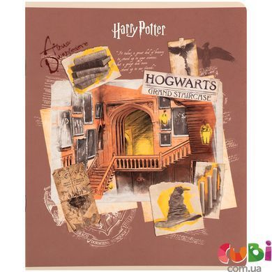 Зошит шкільний Kite Harry Potter (HP26-238), 24 аркуші, клітинка
