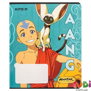 Тетрадь школьная Kite Avatar AV24-232, 12 листов, клетка, принт