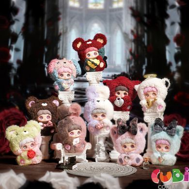 Пушистая фигурка на подвесе POP TOP Hi TOY серии "MayMei" - ЛЮБЛЮ ТЕБЯ (в дисп., в асс.) (HC031), комбинированый