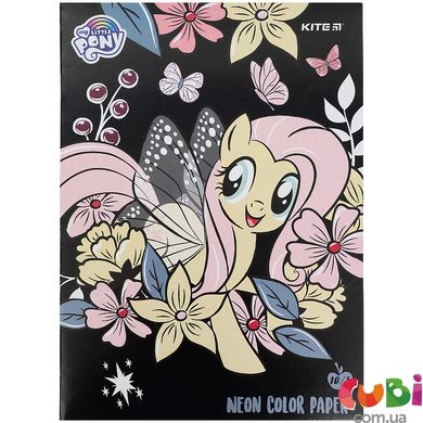 Бумага цветная неоновая Kite My Little Pony LP21-252, принт