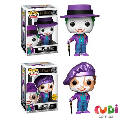 Ігрова фігурка FUNKO POP! серії "Batman 1989" - JOKER WITH HAT WITH CHASE