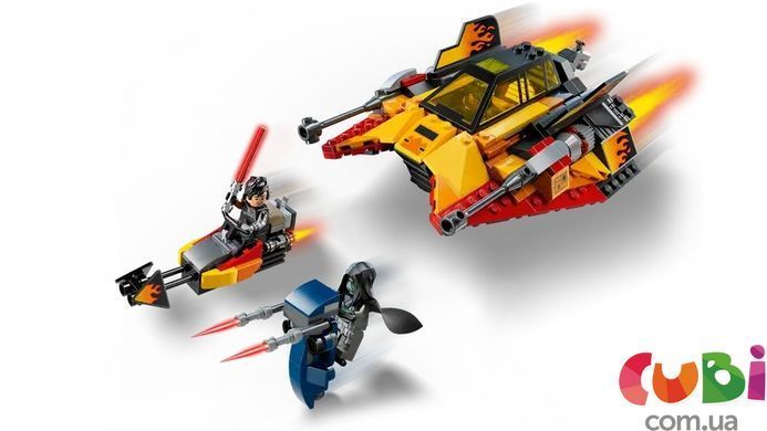 Конструктор Lego Star Wars The Force Burner Снежный истребитель (75414)