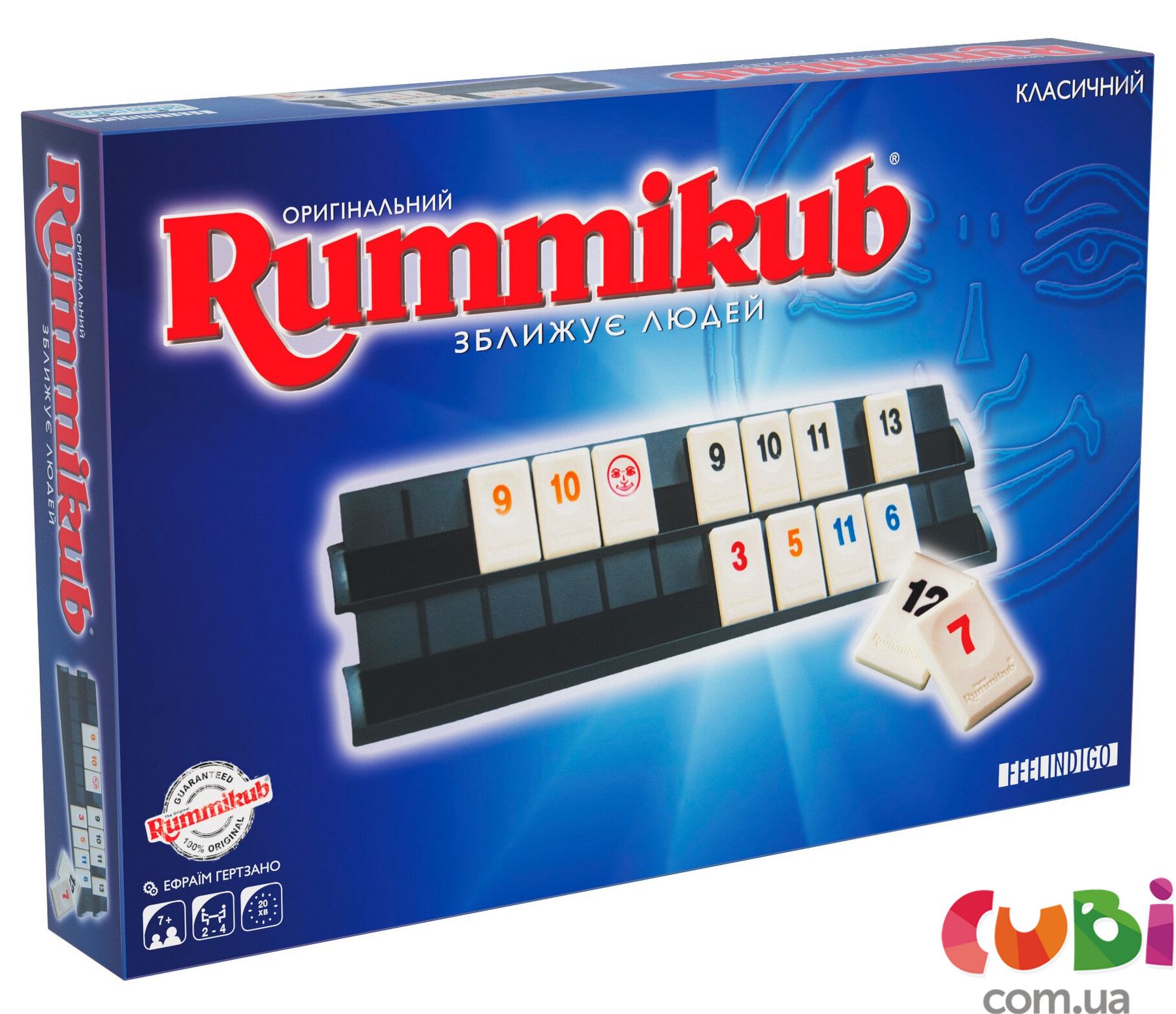 Настольная игра Feelindigo Rummikub. Классическая версия (FI1600) , купить  в Cubi