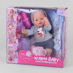 Лялька пупс функціональний Warm Baby (WZJ 057 A-579)