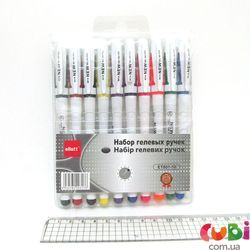 Набір гелевих ручок АН-801 10 кольорів