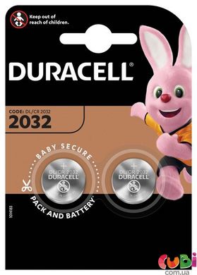 Батарейка DURACELL DL2032 DSN 2шт. (5010939)