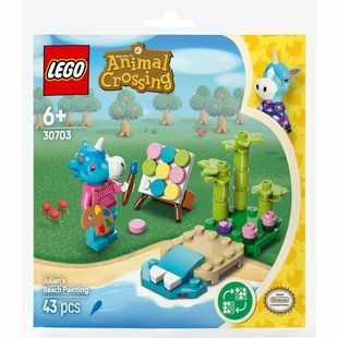 Конструктор Lego Animal Crossing Пляжная картина, принадлежащая Julian (30703)