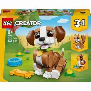 Конструктор Lego Creator Чарівні тварини: грайливе цуценя (31382)