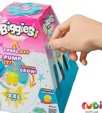 Ігровий набір BIGGIES серії "Fantasy" W1 - СИНІЙ ПЕСИК (надувна іграшка, насос), комбінований