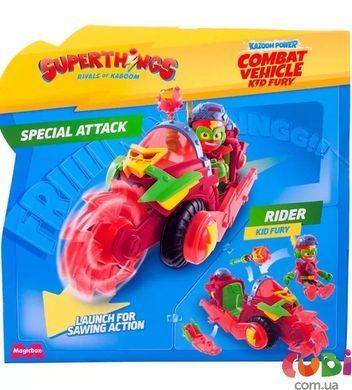 Игровой набор SUPERTHINGS серии "Combat Vehicles" - КИД ФЬЮРИ