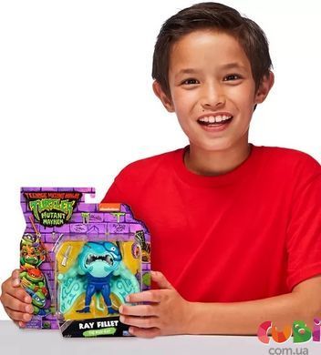 Игровая фигурка серии ЧЕРЕПАШКИ-НИНДЗЯ - РЭЙ ФИЛЛЕТ, комбинированый