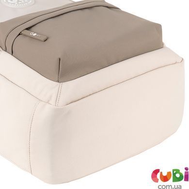 Рюкзак GoPack Education Teens 141L бежевий, коричневий (GO26-141L-1)