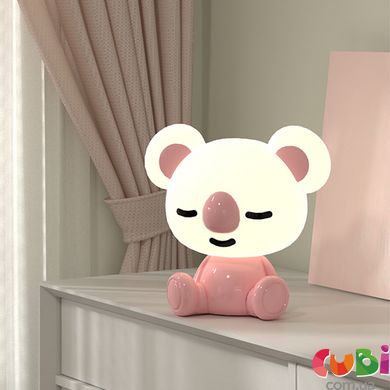 Світильник-нічник LED з акумулятором Koala, рожевий