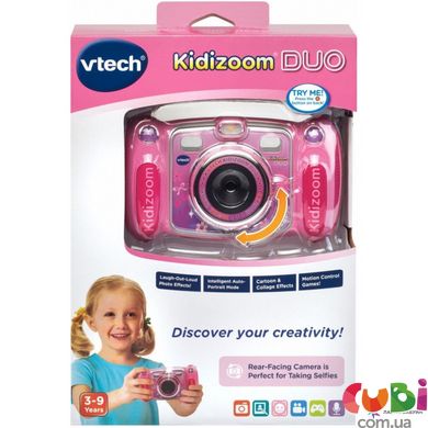 Дитяча цифрова фотокамера - KIDIZOOM DUO Pink (80-170853)