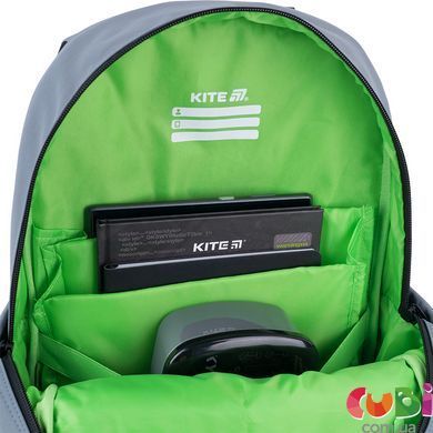 Набір рюкзак + пенал + сумка для взуття Kite 584 Urban (SET_K26-584M-3), сірий
