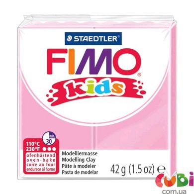 Пластика Fimo kids, Розовая светлая, 42г, Fimo (8030-25)