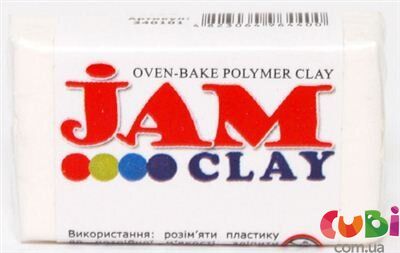Пластика Jam Clay, Зефир (Белый), 20г (5018101)