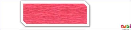 Гофрований папір Interdruk №10 Кораловий 200х50 см (990671), Рожевий