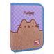 Пенал твердий YES одинарний з клапаном HP-03 Pusheen Playful (533661), комбінований