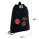 Сумка для взуття Kite 601M Break the Rules (K26-601M-17), Чорний