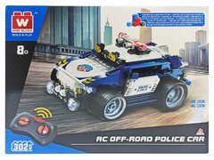 Машина-конструктор на дистанционном управлении Полицейский джип ,EU389046