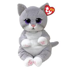 Дитяча іграшка м’яконабивна TY BEANIE BELLIES 25 см 43203 Сіре кошеня MORGAN