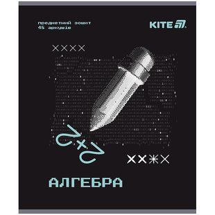 Тетрадь предметная Kite Techno K25-240-3, 48 листов, клетка, алгебра