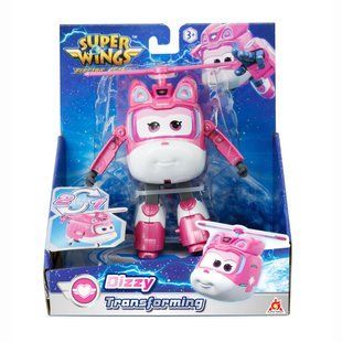 Ігрова фігурка-трансформер Super Wings Transforming Діззі (Dizzy), 12.5см (EU780240)