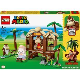 Конструктор Lego Super Mario Дом на дереве Донки Конг. Дополнительный набор (71424), комбинированый