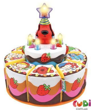 Іграшка інтерактивна K's Kids Іменинний торт, KA10543-GB, комбінований