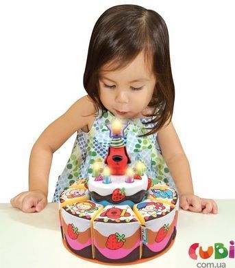 Іграшка інтерактивна K's Kids Іменинний торт, KA10543-GB, комбінований
