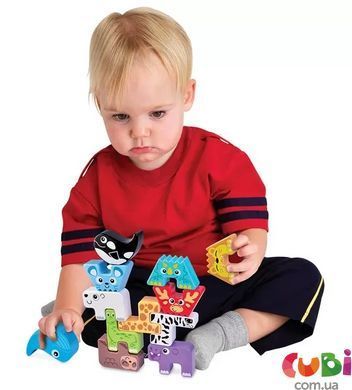 Учебный игровой набор Kiddi Smart &mdash; Зверюшки-пазлы