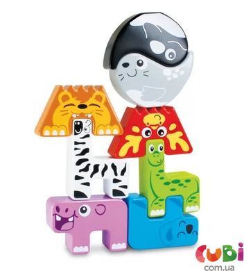 Учебный игровой набор Kiddi Smart &mdash; Зверюшки-пазлы