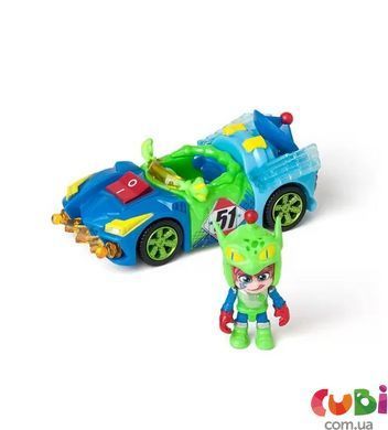 Машинка-конструктор T-RACERS &ndash; МИКСУЙ И ДРАЙВУЙ (с гонщиком, в асс., в дисплее)