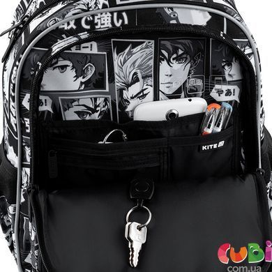 Рюкзак школьный Kite Education Anime Boy K25-773M-4, комбинированый