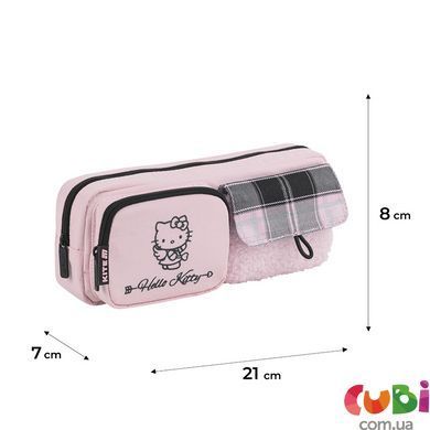 Пенал Kite 2701 HK (HK26-2701), світло-рожевий
