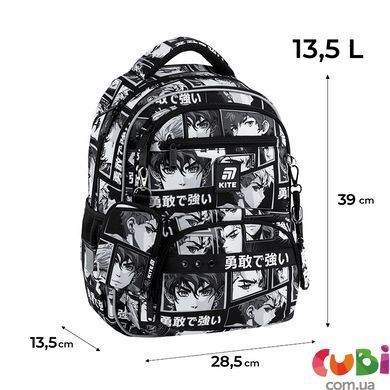 Рюкзак школьный Kite Education Anime Boy K25-773M-4, комбинированый
