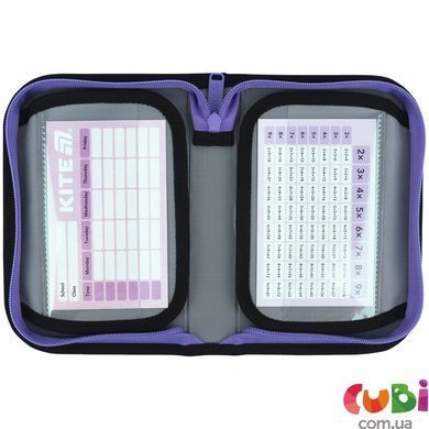 Пенал Kite 1 отделение, 2 отворота, без наполнения 622 MH (MH26-622), Чорний