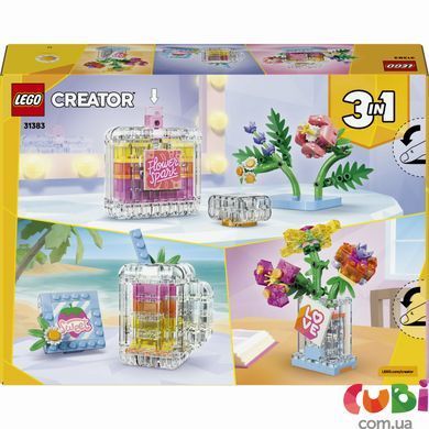 Конструктор Lego Флакон для духов с цветочным декором Creator (31383)