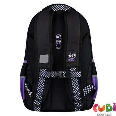 Рюкзак шкільний YES TS-48 Purple Hearts (559923), комбінований