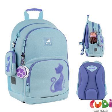 Набор для школы Kite Education Catsline SET_K25-585M-1 (рюкзак, пенал, сумка), комбинированый