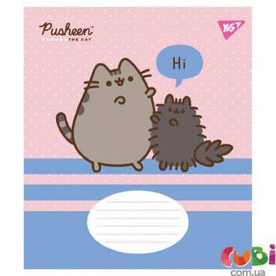 767615 А5 18 кл. Yes Pusheen The Cat, зошит учнівський шкільний