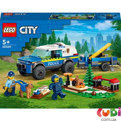 Детский конструктор Lego Мобильная площадка для дрессировки полицейских собак (60369)