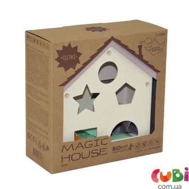 Іграшка-сортер Магічний будинок, ELFIKI, 39780 ECO