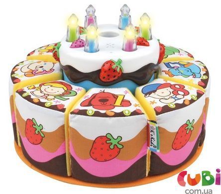Іграшка інтерактивна K's Kids Іменинний торт, KA10543-GB, комбінований